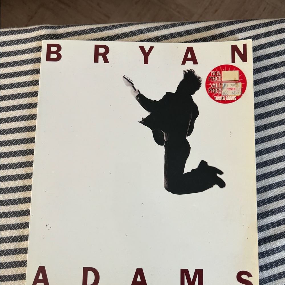 Bryan Adams Music Album Cover